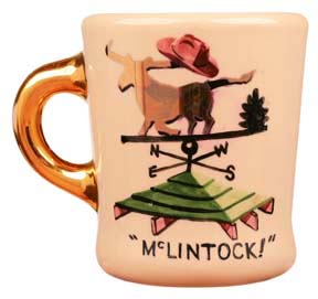 john wayne mug for mclintock